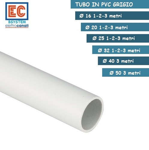 Tubo rigido 32 40 - 20,