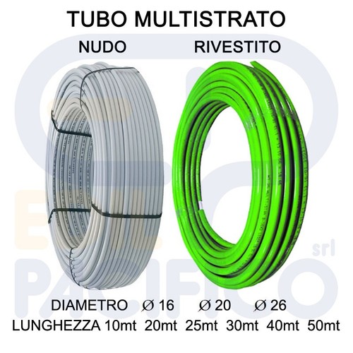 Tubo multistrato nudo - multistrato,