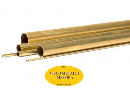 Tubo tondo ottone trafilato - ottone,