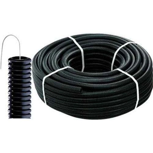 Tubo corrugato nero con - nero,