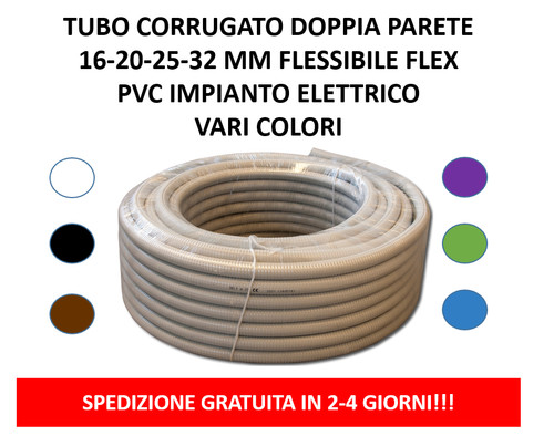 Tubo corrugato doppia parete - tubo,
