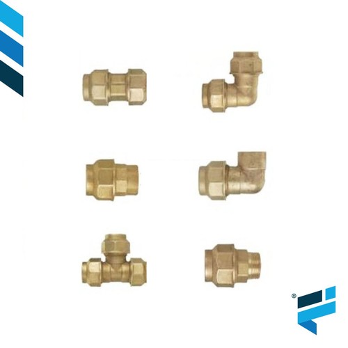 Raccordo ottone per tubo - raccordo,