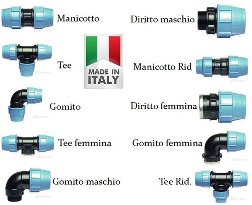 Raccordi polietilene - raccordi, a